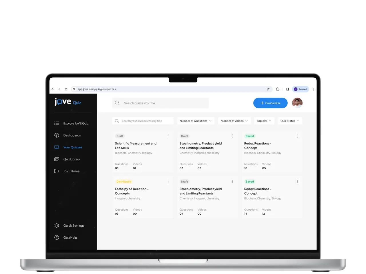 JoVE Learning Platform case study